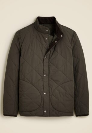 Men Quilted Jacket